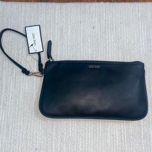 Black Nine West Small Accessory Large Wristlet